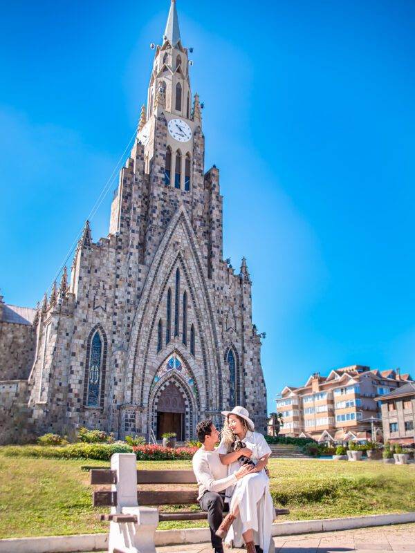 Ensaio no cenário Catedral de Pedra
